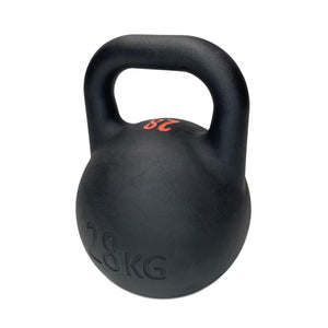 Kettlebell Competition Premium Black - 28KG - RAW Fitness Equipment