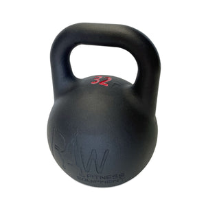 Kettlebell Competition Premium Black - 32KG - RAW Fitness Equipment