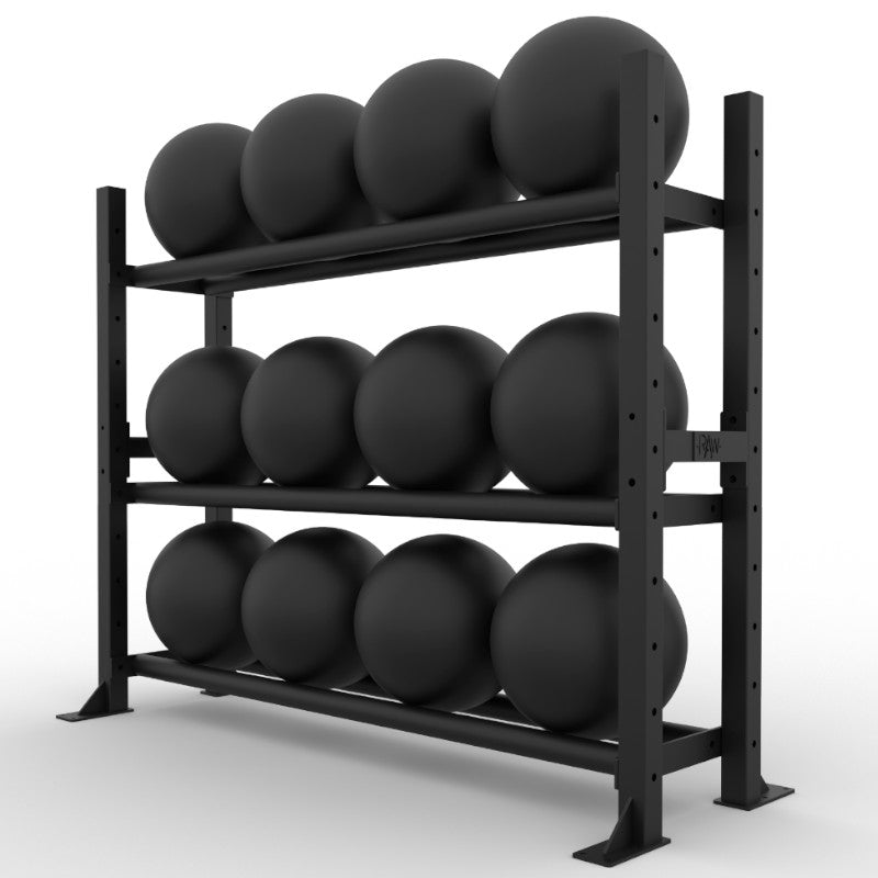 Buy Multi Ball Storage Rack 3 Tier | Raw Fitness