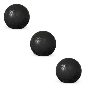Black Slam Ball - 20, 25, 30KG Pack - RAW Fitness Equipment