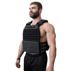 Black Weight Vest - Set - RAW Fitness Equipment