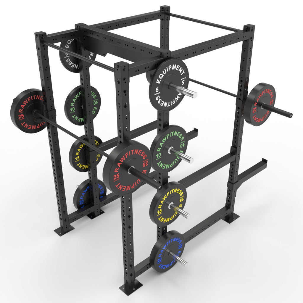 Titan Power Rack HD Commercial Full With Storage - RAW Fitness Equipment
