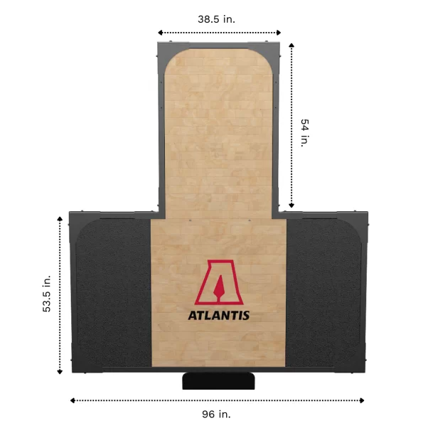 Atlantis Strength Platform With Hardwood Surface Model B4854
