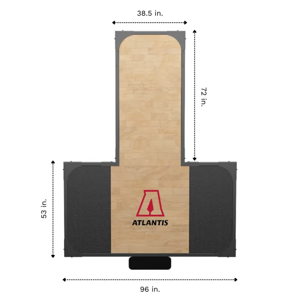 Atlantis Strength Platform With Hardwood Surface Model B4872