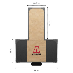 Atlantis Strength Platform With Hardwood Surface Model B4872