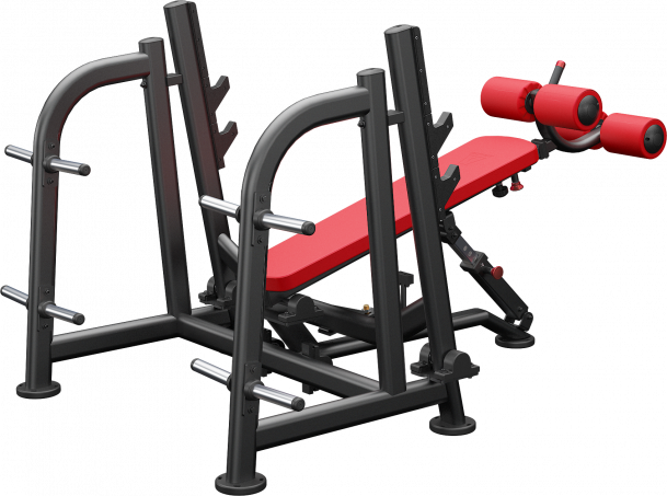 Atlantis Strength Olympic Flat  And Decline Bench Press With Pivot Model P339