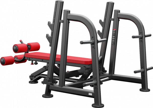 Atlantis Strength Olympic Flat  And Decline Bench Press With Pivot Model P339